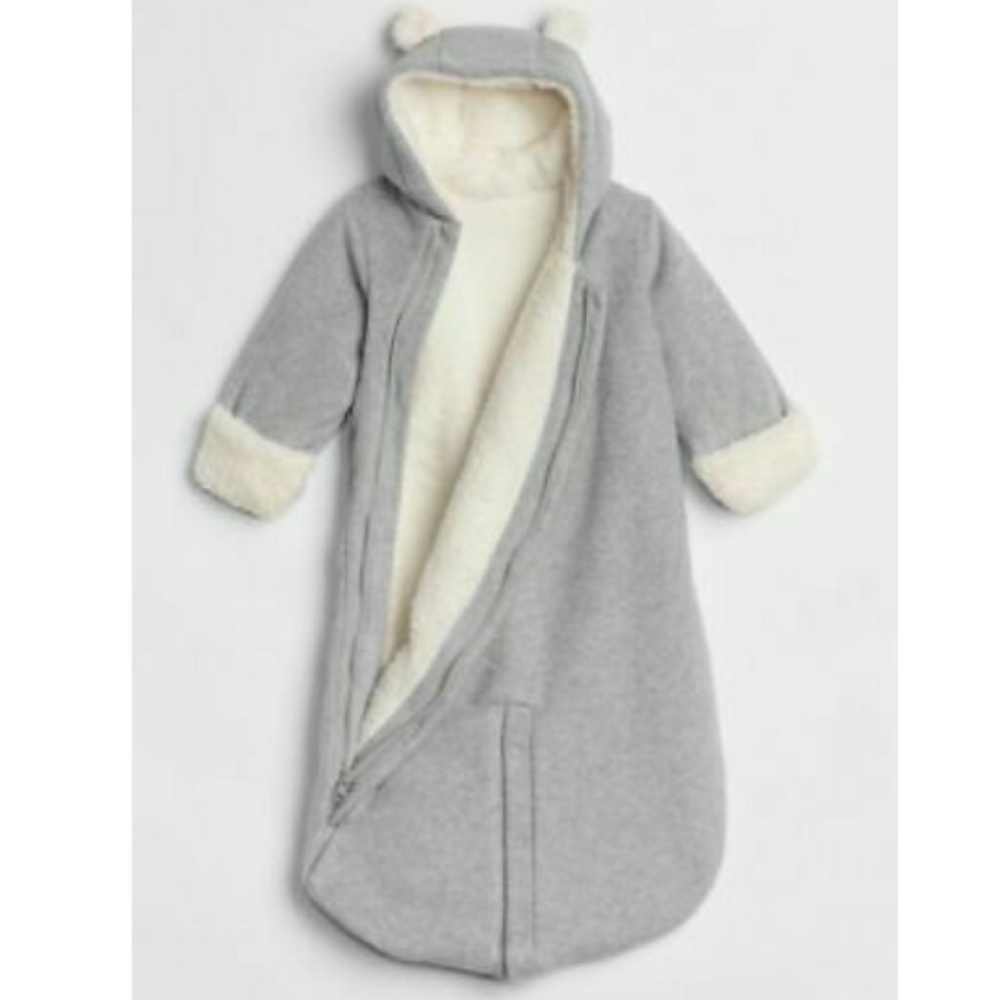 NEW Baby Gap Fleece Snowsuit
